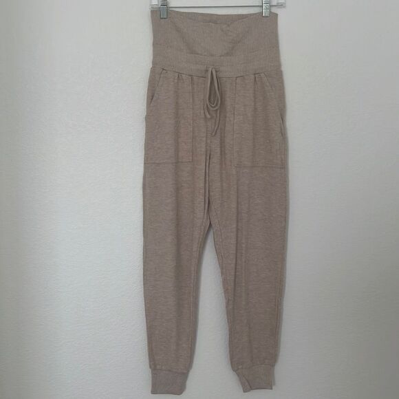 L Space Sleepin In Pant in Oatmeal NEW NWT - Picture 1 of 7